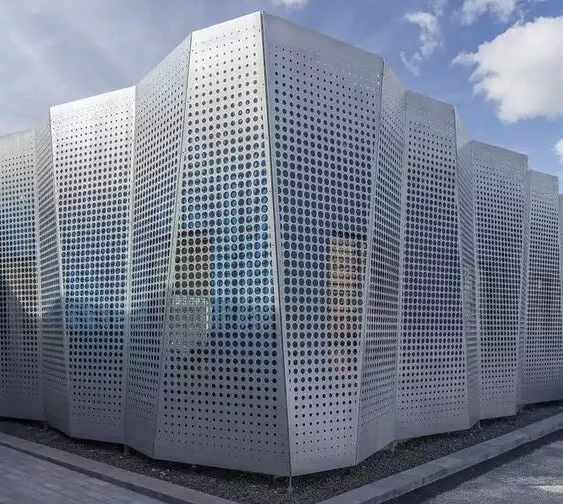 冲孔铝单板、穿孔铝单板、铝幕墙板