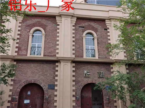 牡丹江小区外墙铝单板，售楼部铝单板效果图