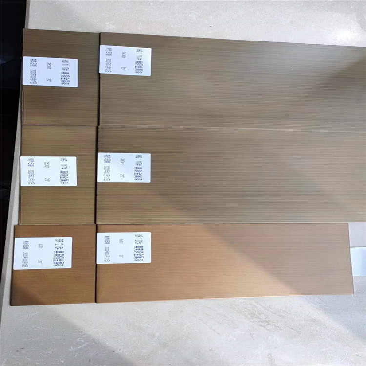 北流拉丝铜色铝单板的介绍与表面处理工艺
