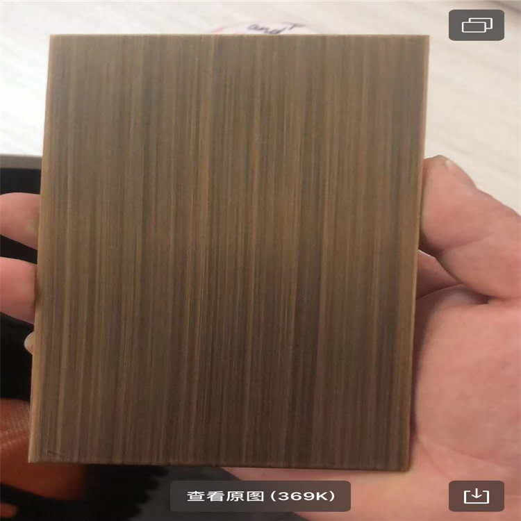 杭州专业生产拉丝铜色铝单板材料-欢迎订购